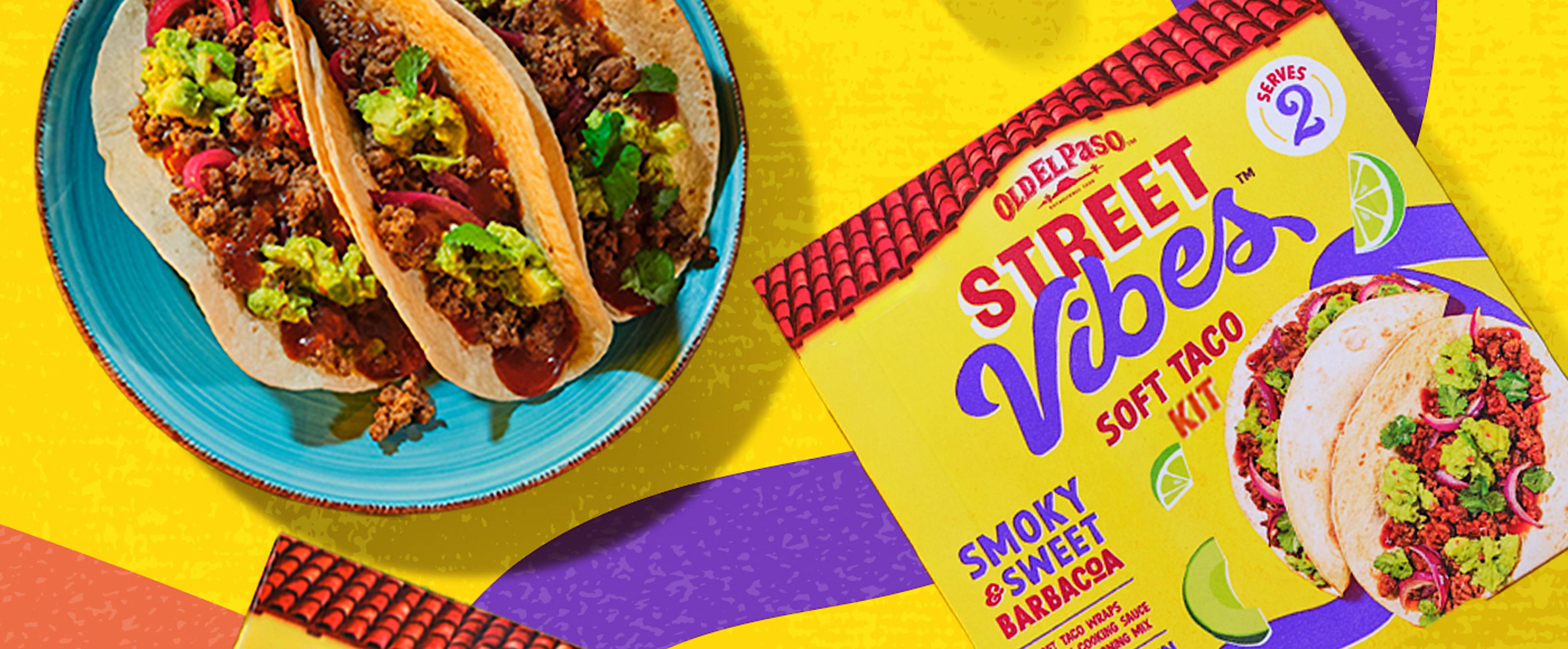 banner image showcasing street vibes product & taco recipe